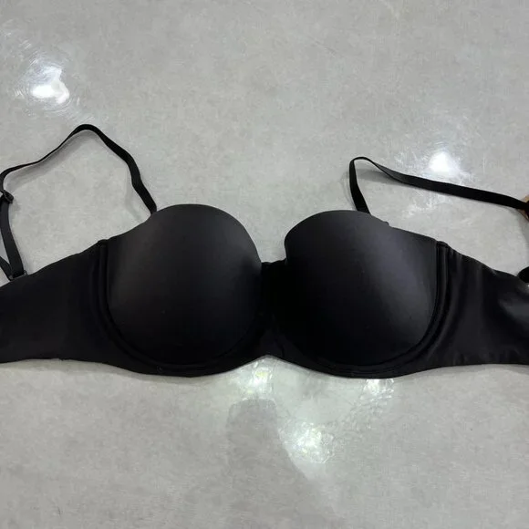 NEW SKIMS Fits Everybody Strapless Bra Onyx - Picture 3 of 8